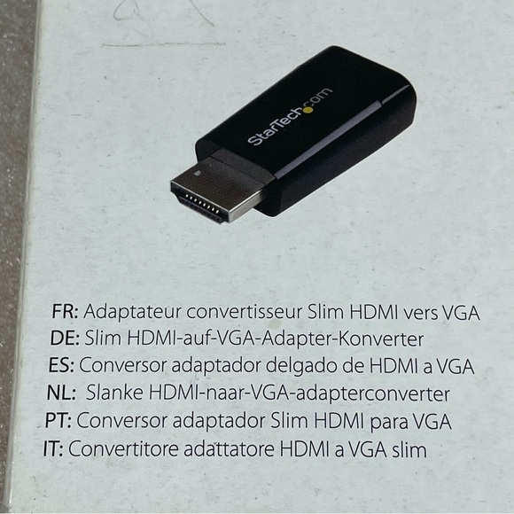 Compact HDMI to VGA Adapter Converter Ideal for Chromebooks Ultrabooks & Laptops - Picture 5 of 8